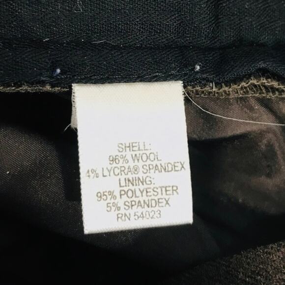 Banana Republica Wool Dress Pants, Brown, 10 - Picture 6 of 6